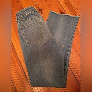 Wrangler high rise kick flare jeans